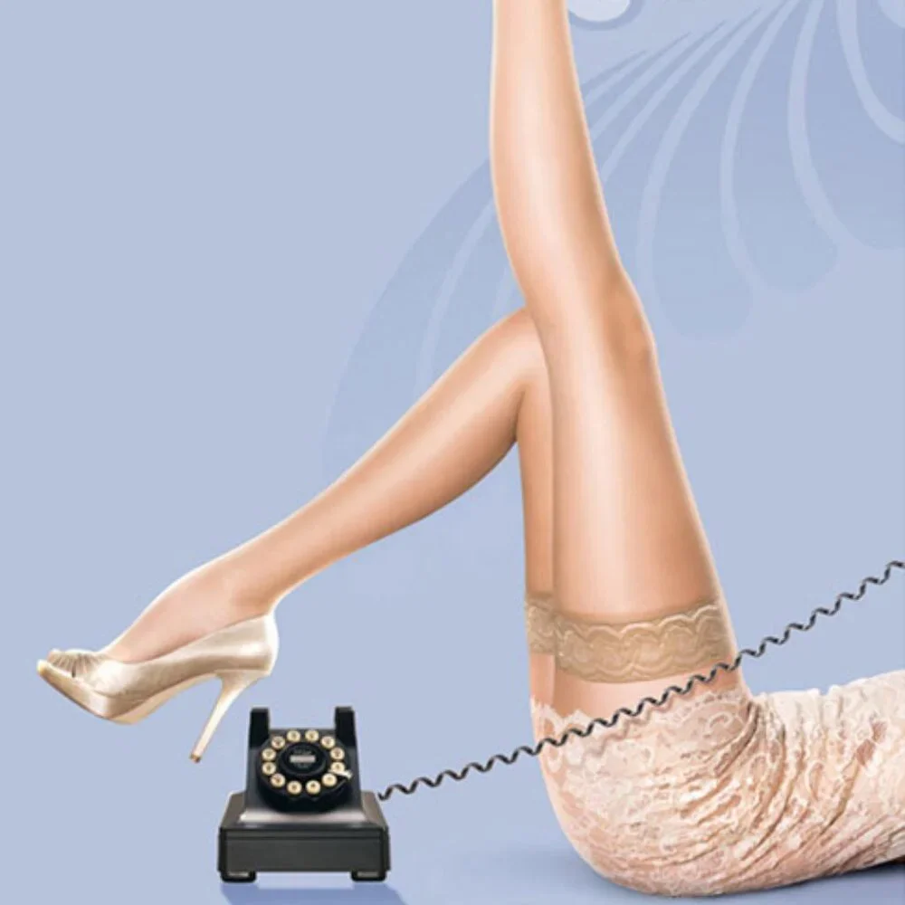 Pretty Polly Stockings 10 Denier Gloss Hold Ups in Sherry Small / Medium